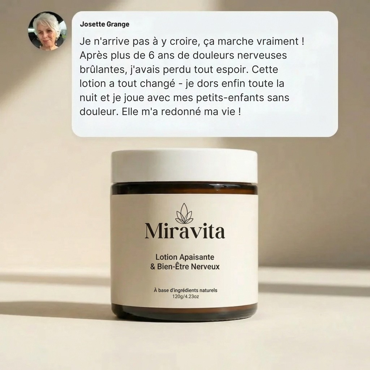 Miravita - Éliminez Les Douleurs Nerveuses de l'Intérieur