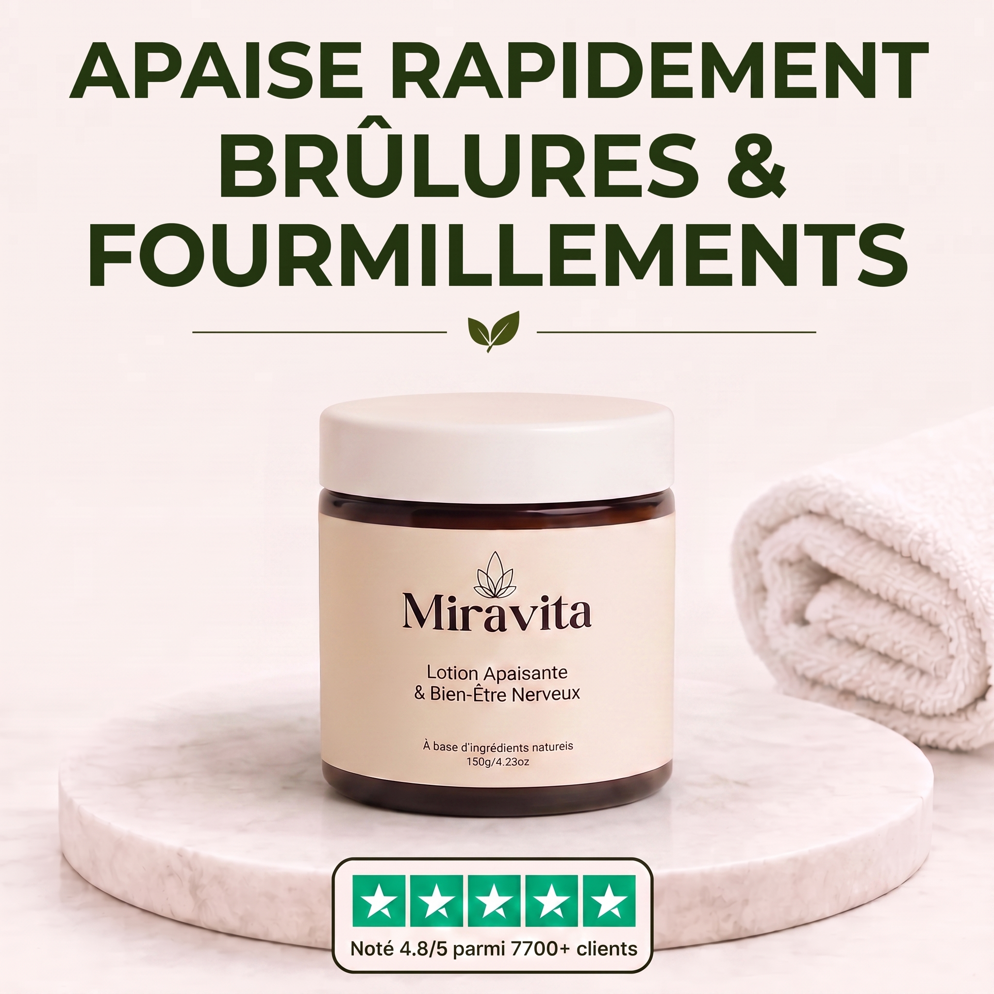 Miravita - Lotion Éliminez Les Douleurs Nerveuses